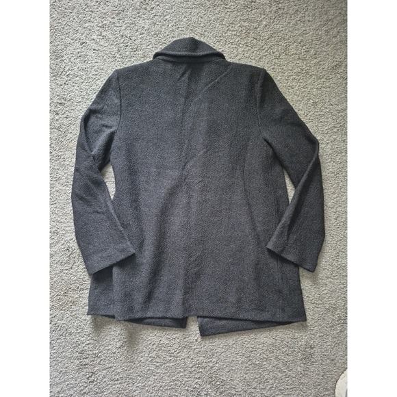 St. John By Marie Gray - Women's Open Cardigan Wool Blazer - Size: 2 - Black - Picture 7 of 7